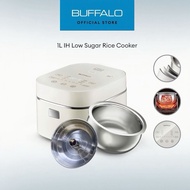 [Official Store]  Buffalo 1L IH Low Sugar Rice Cooker KW98