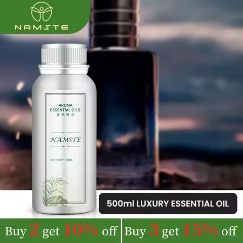 Namste Aromatic Oils 500ML Pure Plant Luxury Fragrance Scent Aroma Essential Oils Oasis Hotels Elect