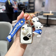 YEE Store For Toyota Vios 2024 Key Cover Yaris/ Vios/ Ativ 2019-2022 TPU Car Key Case Holder Vios 20