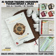 Al Quran Besar HARAMAIN | Saiz A4 | Tagging / No Tagging | FREEGIFT | Ready Stock | Fast Delivery