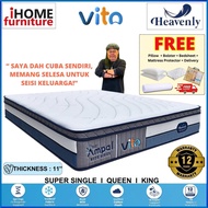 iHOME SABAH FURNITURE 🔥READY STOCK🔥 Pocket spring tilam/ Super single/Queen/King Size Mattress/Tilam