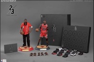 全新 Enterbay Jordan Final Limited Edition Away (100% 啡箱未開) 佐敦 + 全新  Pippen 2.0 柏賓 + 全新 Rodman 洛文 公牛 B