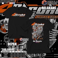 "4stroke" T-SHIRT 4 stroke Limited Edition | Latest VIRAL T-shirts for jumbo men | DISTRO T-SHIRT 6X