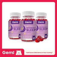 Gemi Goodnight Sleep Gummy 3 bottles/GemiGummi