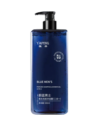 Yaping Blue น้ำอาบน้ำ 2ใน1 (ดีกรีอัดเดิมพาร์ฟЮร์สูงสุด) – หอมยาวนาน เย็นชื่นจนรัก