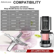 ADL Outer Bowl Lid For Ninja NC301 Ice Cream Maker, Reusable Ninja Creami Replacement Lid LE