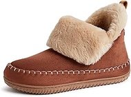 Alpine Women's Moritz Indoor/Outdoor Bootie Slipper, Potting Soil, 6-7