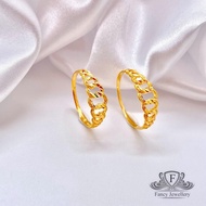 Fancy Jewellery Emas 916 Cincin Coco Emas 916 tulen Bajet Emas 916