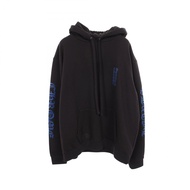 【二手】Chrome Hearts CHROME HEARTS 豎款Logo抓絨棉質連帽衫 男款二手 A