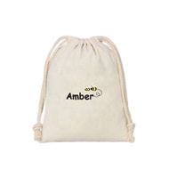T92 Bee Personalized Embroidery Name Drawstring Pouch