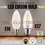 LED Edison Bulb Candle Bulb C35 G45 ST64 4W Filament E27,E14 Bulb