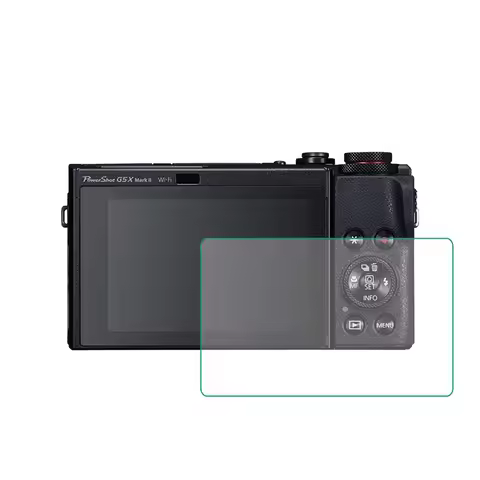 Tempered Glass Protector Guard for Canon PowerShot G5X Mark II 2/G5 X Mark2 MK2 G5XII Camera LCD Scr
