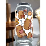 15%OFF Aesthetic Coffee Tumbler/ Glass Coffee Cup/ Tumbler/ Bottle Hampers