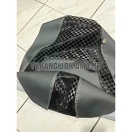 Original Mbtech Carrera Seat Leather Chess Combination Center Stitched Seat Leather Motorcycle Seat 