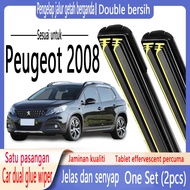 Peugeot 2008 Dedicated Wiper Peugeot 2008 (2013-2018) A94 Double Rubber Strip Wiper Cartilage Wiper 