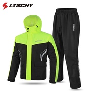 LYSCHY Motorcycle Raincoat Outdoor Sports Riding Dedicated Men's Waterproof Clothing Motorbike Trave