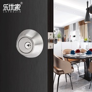Leyoujia Stay Lock Stainless Steel Closing Lock Big Head Lock Channel Lock Background Single Head Do
