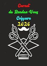 Carnet de Rendez-vous Coiffeur 2026: Planificateur journalier au format A4 pour coiffeurs, barbiers 
