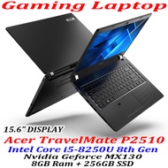 Acer TravelMate P2510 Refurbished Gaming Laptop Intel Core i5-8250U NVIDIA GeForce MX130 15.6" Displ