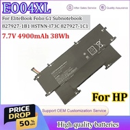 New EO04XL E004XL 7.7V 4900mAh 38Wh Laptop Battery for HP EliteBook Folio G1 Subnotebook 827927-1B1 
