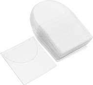 ORFOFE 50pcs Storage Bag Holder Holders Currency Pouches Money Pouch Currency Album Protector