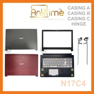 Acer Aspire 5 A515-51 A515-51G A515-41G A515-42G A615-51G A715-71G A717-71G N17C4 casing a b c hinge