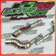 Kou Exhaust pipe Ekzos Wave 100 110 125/ Exhaust Ex5 Ekzos/ Exhaust Dash 110 125/ Ekzos Lagenda/ Ekzos Kriss 100 110 125/ Ekzos SRL,SYM 100 110 125/ Exhaust NLK Ekzos AHM UMA RACING CJ IPOH KOZI Espada MODENAS OPBR REDLEO/ Exhaust Neck Front Pipe