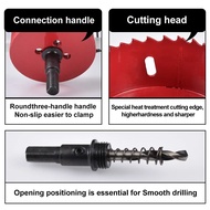 【】 Hohxen 1pcs 75mm M42 Bi-Metal Holesaw Cutter Hole Saw Wood Drill Tooth Kit Core Drill Bit Cutting Kit Opener 80 85 90 95 100 Mm