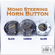 MOMO Steering Horn Button Wheel Hubcap Car Hub Cap Kereta Hon Sport Rally Kancil Myvi Viva Wira Saga