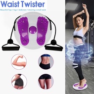 2in1 Waist Twisting Plate Disc with Pull Rope&Magnetic Stone Balance Rotating Board K-Healthy Living