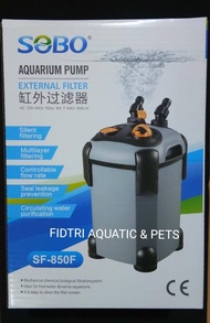 SOBO SF850F CANISTER EXTERNAL FILTER PUMP 9WATT 850L/H FOR FISH AQUARIUM TANK