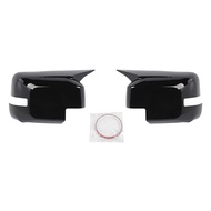 aihei ฝาครอบกระจกมองข้างรถยนต์สำหรับตกแต่งภายนอก Fit พร้อมไฟเลี้ยวสำหรับ Ford Bronco 2021 2022 2023 