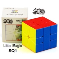 [Ready Stock in KL] YuXin Little Magic Black with Sticker or Stickerless 2x2, 3x3, Skweb And Pyramin