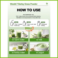 ▯ ☺ ┐ Weekit7 Barley Grass Powder Original Natural Organic Herbal Nation Barley Juice FDA Approved