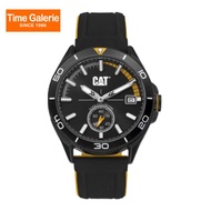 Caterpillar DOME QD-161-21-127 Black Silicone Band Analog Men Watch