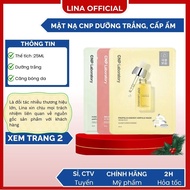 Box of 10 CNP Paper Masks CNP Propolis Mask Deep Moisturizing Whitening CNP Laboratory Ampule Mask -