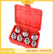 [CloudsMiles] 7 Pieces Oil Filter Socket Wrench 24mm to 38mm 3/8-Inch Drive Oil Filter Removal Socke