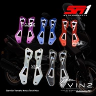 Yamaha Xmax Tech Max Xmax Garnish V3 By SR-1 Moto Products SR1 Xmax Windshield Garnish/ Xmax Tech Ma