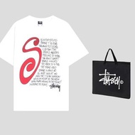 Stussy 2023新款大S印花休閒文化衫短袖T恤