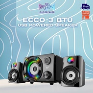 Vinnfier VF ECCO 3 BTU 2023 Version Bluetooth Stereo Sound Speaker FM Radio Micro SD card & USB slot