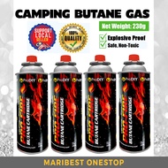 BUTANE CARTRIDGE PORTABLE BUTANE STOVE OUTDOOR CAMPING 230G