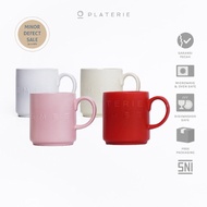 [DEFECT] SALEBY Platerie Ceramic Mug 350ml Stackable SMEG Matte Multicolor