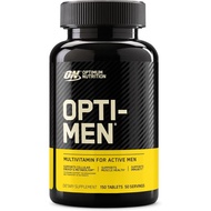 Optimum Nutrition Opti-Men, Vitamin C, Zinc and Vitamin D, E, B12 for Immune Support Mens Daily Mult