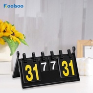 [bmcbftb] Flip Scoreboard Score Flipper 4 Digit Portable Multipurpose Score Board Score