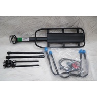 ROCKBROS HJ10010 Bicycle luggage 25kg rack with reflector and quick release MTB Road Bike Shelf Alum