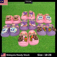 Kasut Budak Perempuan Girl Kid Slipper Scandal Perempuan Bear Kid Shoes  TMKS75