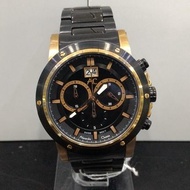 Exclusive Alexandre Christie AC Original Pria 6190 ROSEGOLD HITAM TERL