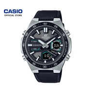 CASIO EDIFICE EFV-C110L Men's Analog Digital Watch Genuine Leather Band