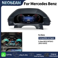 NEOBEAM Digital Car Dashboard for E Class W212 NTG4.5 (2013-2015) - Vehicle Status, Fuel Info, Milea