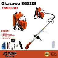 OKAZAWA  BG328E / SENCO BG328 Backpack Brush Cutter Mesin Rumput Galai [SUPER JIMAT BOX]